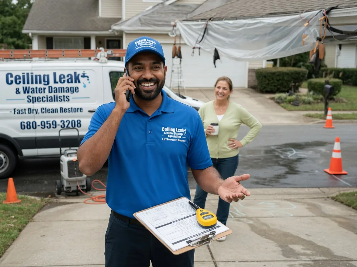 Ceiling Leak Cleanup Beaver, WA FAQs